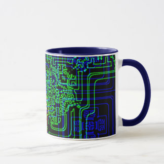Taza Microchip azteca