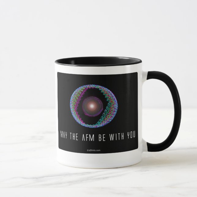 Taza Microscopio atómico de la fuerza (2) (Derecha)