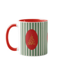 Mid century christmas tree with Golden star