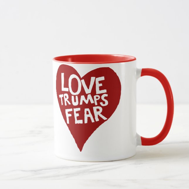 Taza Miedo de los triunfos del amor (Derecha)