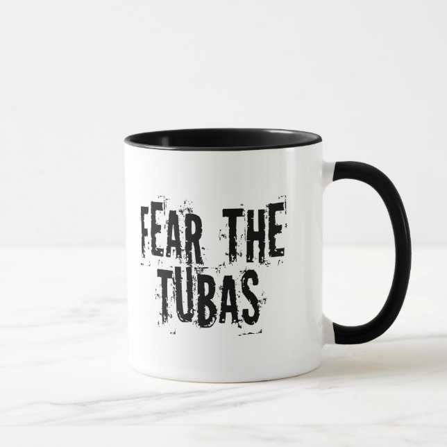 Taza Miedo divertido las tubas (Derecha)