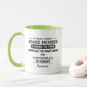 Taza Miembro de la Junta
