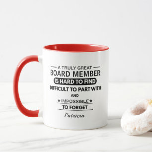Taza Miembro de la Junta