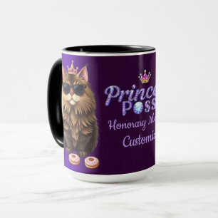 Taza Miembro de la Posse de Princesas Personalizadas Pú