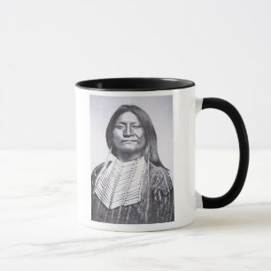 Taza Miembro de una tribu del Comanche, 1872 (foto de