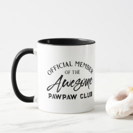 Taza Miembro oficial del Club Pawpaw