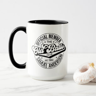 Taza Miembro oficial del Old Balls Club Cumpleaños