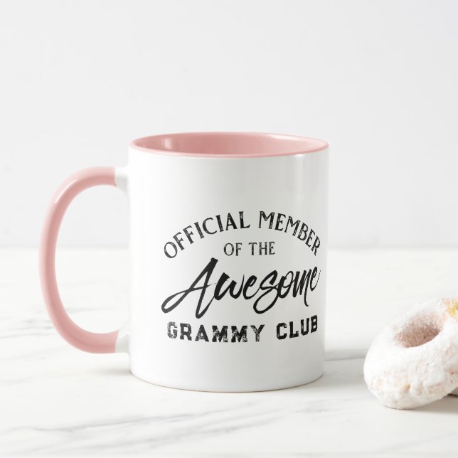Taza Miembro oficial Grammy Club Mug (Con donut)