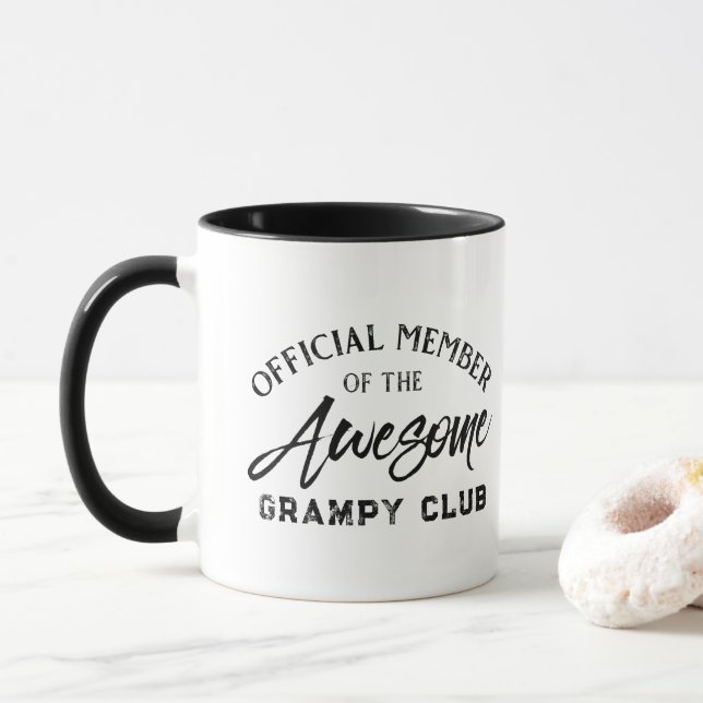 Taza Miembro oficial Grampy Club Mug (Con donut)