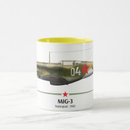 Taza MiG-3 Batalha de Stalingrado - 1942