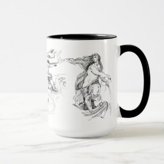 Taza Miguel Ángel Titian y Raphael (15oz)