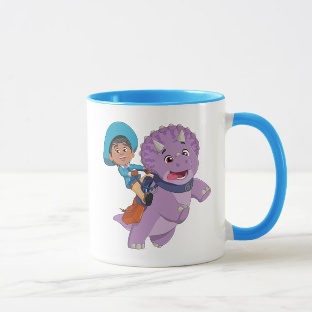 Taza Miguel y Tango | Dino Ranch (Derecha)