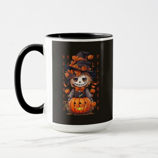Taza Mike, el espantapájaros de Halloween (Izquierda)