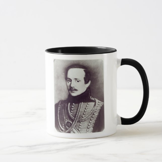Taza Mikhail Yuryevich Lermontov (Derecha)