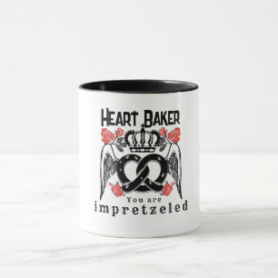 Taza Mikitiez pretzel panadero reina rey