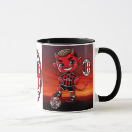 Taza Milan fútbol 