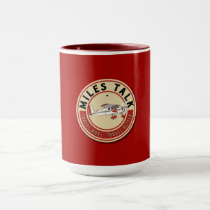 Taza MilesTalk Mug en rojo