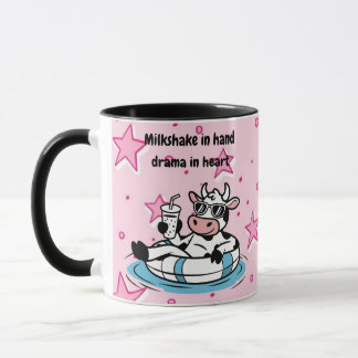 Taza Milkshake in Hand, Drama in Heart | Cool Cow Funny