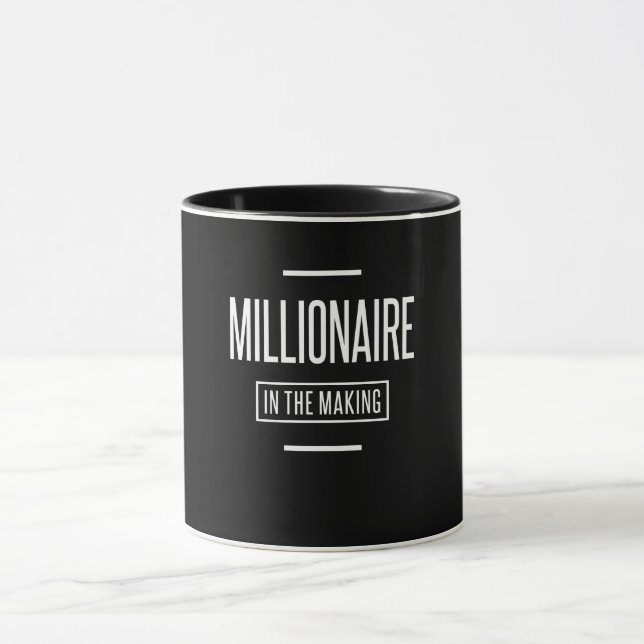 Taza Millonario en la creación de un emprendimiento mot (Centro)