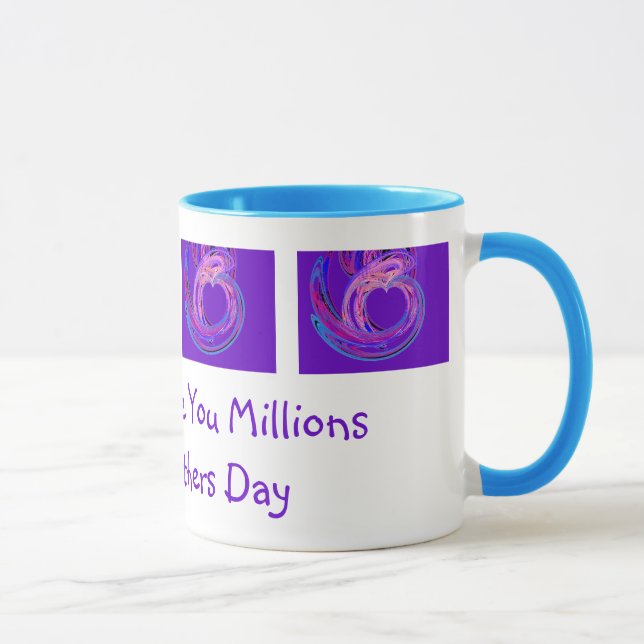 Taza Millones de la mamá te amo (Derecha)