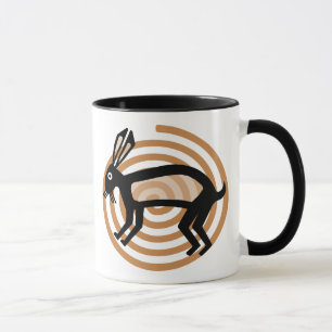 Taza Mimbres Rabbit Mug