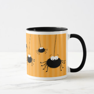 Taza mimosa linda del regalo de las arañas de