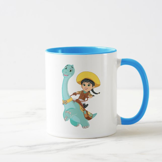 Taza Min. y Clover | Feliz travesía de Cowgirl y Bronto (Derecha)