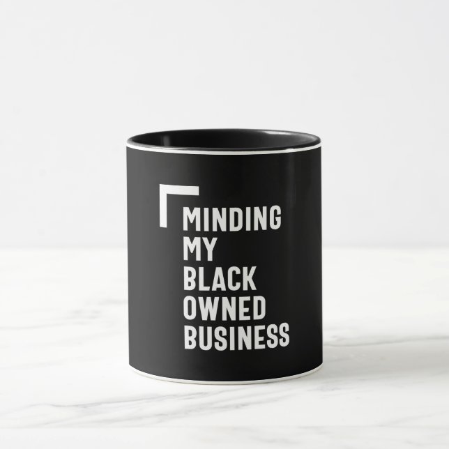 Taza Minando a mi empresario de camiseta de negocios de (Centro)