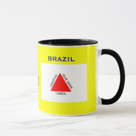Taza Minas Gerais, Bandera de Brasil y Mug Escudo
