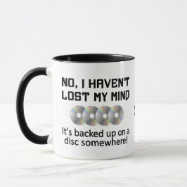 Taza Mind On a Disk personalizado