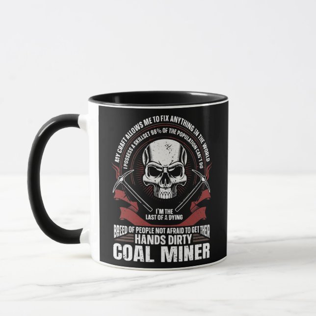 Taza Minería de carbón y carbón  (Izquierda)