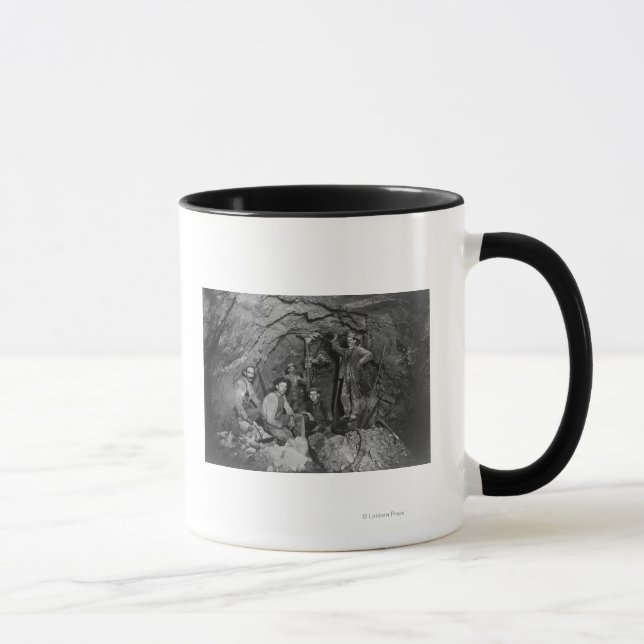 Taza Minería de plomo de minas en Coeur d'Alene, ID (Derecha)