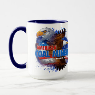 TAZA MINERO DE CARBÓN ESTADOUNIDENSE