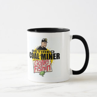 Taza MINERO DE CARBÓN JUBILADO, se fue a pescar