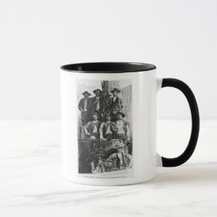 Taza Mineros de carbón de Le Creusot durante el segundo