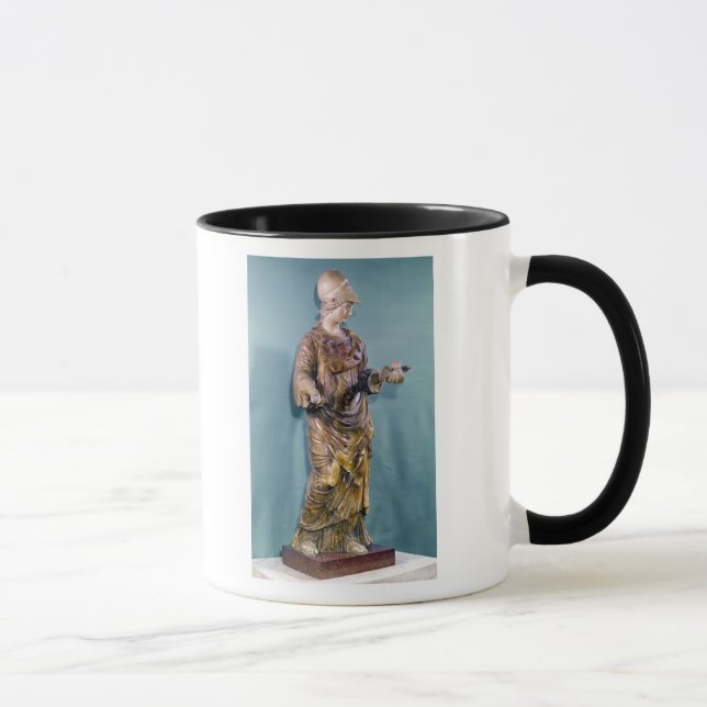 Taza Minerva con un búho, copia de un siglo VI (Derecha)
