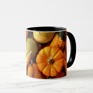 Taza Mini Calabazas Y Gourds Variación Foto 2