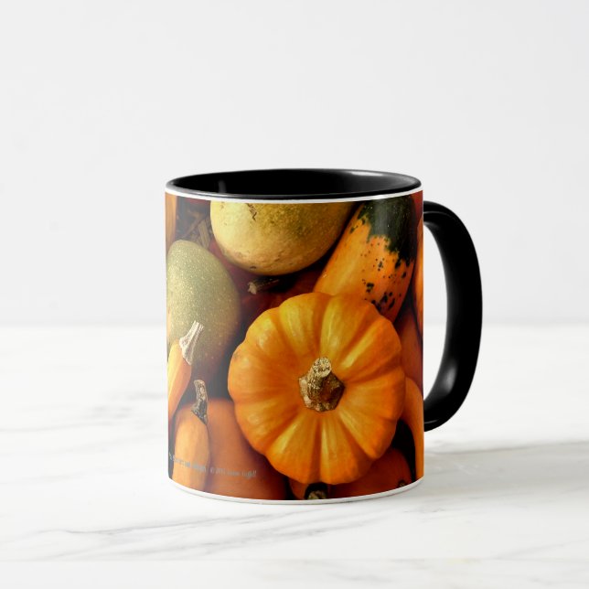 Taza Mini Calabazas Y Gourds Variación Foto 2 (Anverso derecho)
