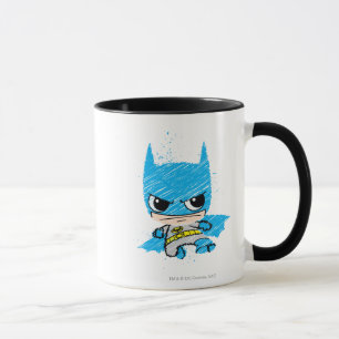 Taza Mini esbozo de Batman