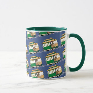 Taza Mini modelo ilustrado del teleférico