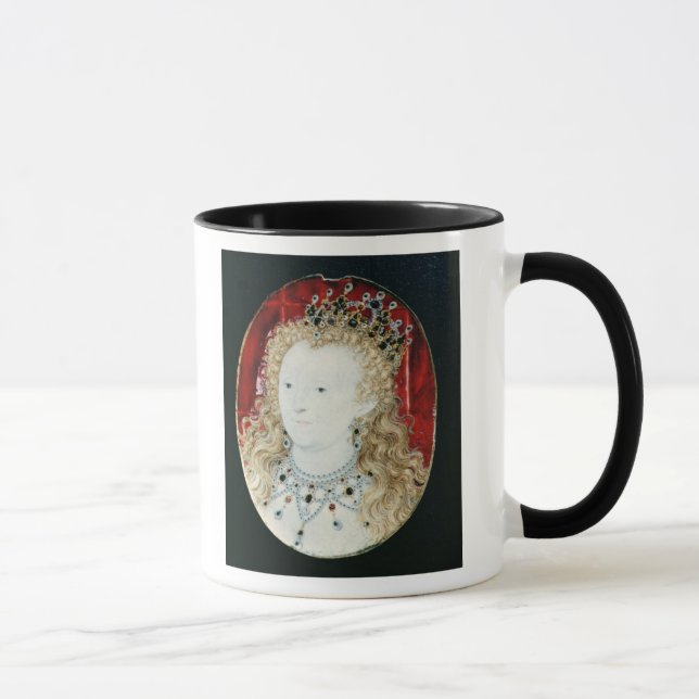 Taza Miniatura de la reina Elizabeth I (Derecha)