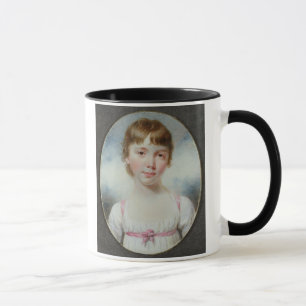 Taza Miniatura de una chica joven