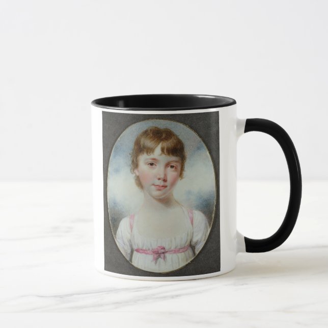 Taza Miniatura de una chica joven (Derecha)