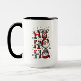 Taza Minimal Christmas Mug | Line Art Tree | KaliraArts