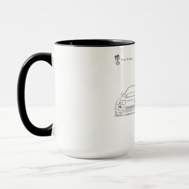 Taza Minimalist Supra Mug | Piston & Thread (Izquierda)