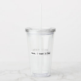 Taza Minimalista Clara Jesús Confío En Ti