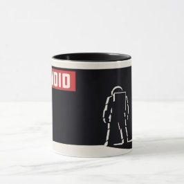 Taza Minimalista Constructivista Astronauta Espacial Ne