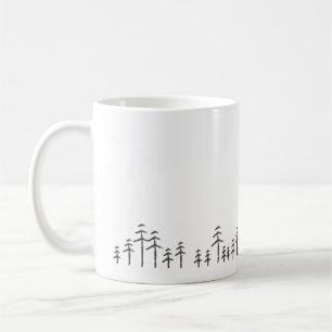 Taza minimalista de Treescape