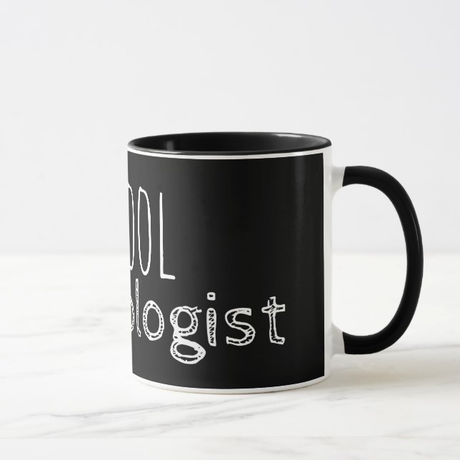 Taza minimalista del diseño del psicólogo de la (Derecha)