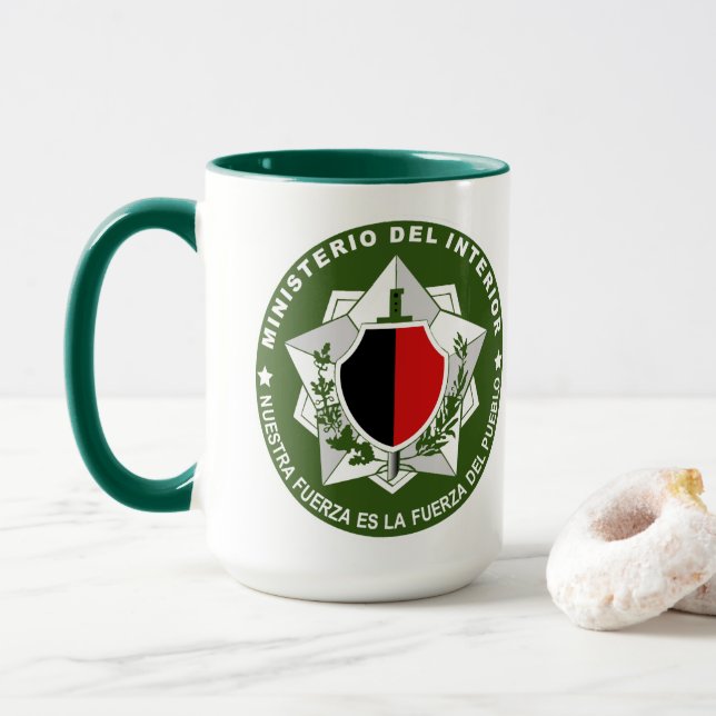 Taza MININT Cuba (Con donut)
